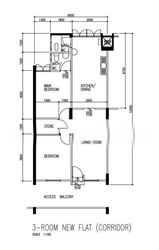 Blk 412 Bedok North Avenue 2 (Bedok), HDB 3 Rooms #509876941